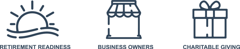 
        曲 Retirement Readiness Business Owners Charitable Giving
        